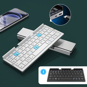 Bluetooth-Klapptastatur für Handy und Tablet