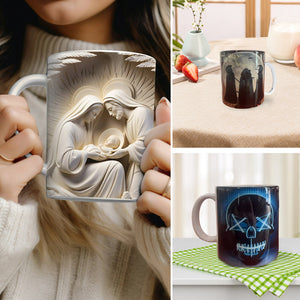 Kreative 3D-Tasse