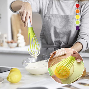 Zusammenklappbarer und vielseitiger Schneebesen