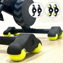 Laden Sie das Bild in den Galerie-Viewer, Balancefüße für Indoor-Cycling-Wippplatten mit 4 Stück Tennisbällen