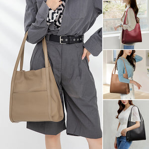 Crossbody-Tasche aus Leder mit großem Fassungsvermögen