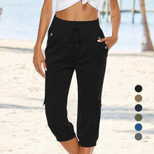 Laden Sie das Bild in den Galerie-Viewer, Damenhose mit Tunnelzug