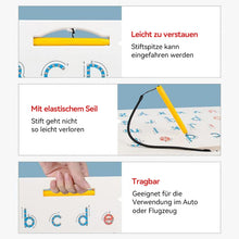 Laden Sie das Bild in den Galerie-Viewer, 2-in-1 doppelseitige magnetische Alphabet-Edition