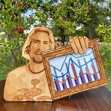 Laden Sie das Bild in den Galerie-Viewer, Spoof Fotorahmen aus Holz