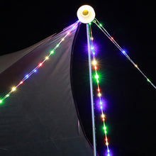 Laden Sie das Bild in den Galerie-Viewer, Wasserdichte tragbare verstaubare Lichterkette für den Außenbereich