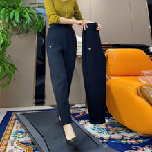 Laden Sie das Bild in den Galerie-Viewer, Lässige Haremshose mit hoher Taille