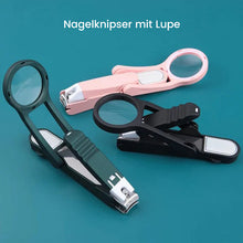 Laden Sie das Bild in den Galerie-Viewer, Tragbare Nagelschere mit Lupe