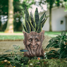 Laden Sie das Bild in den Galerie-Viewer, Baumstumpfvase aus Harz