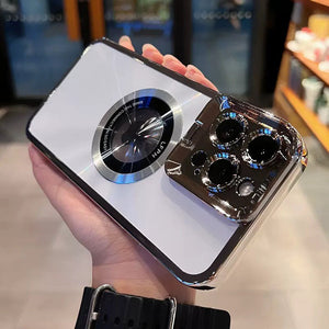 Magnetische iPhone-Hülle mit Objektivhalterung