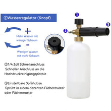 Laden Sie das Bild in den Galerie-Viewer, Zubehör für Schaumkanone mit Doppelanschluss