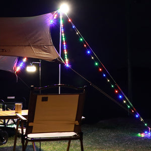 Wasserdichte tragbare verstaubare Lichterkette für den Außenbereich
