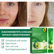 Laden Sie das Bild in den Galerie-Viewer, Avocado-Schaum-Gesichtsmaske (12 Stück)