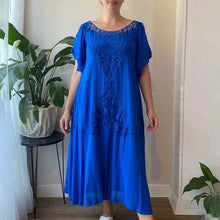 Laden Sie das Bild in den Galerie-Viewer, Neues lockeres Damenkleid in Übergröße