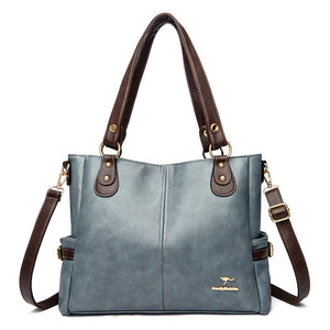 Helle Farbe Handtasche Kreuzbody Lederhandtasche