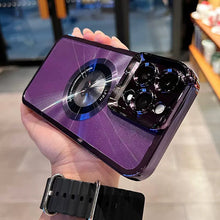 Laden Sie das Bild in den Galerie-Viewer, Magnetische iPhone-Hülle mit Objektivhalterung