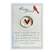 Laden Sie das Bild in den Galerie-Viewer, 🌈Mini-Taschenherz Kardinal aus Glas - Freundschaftsgeschenk