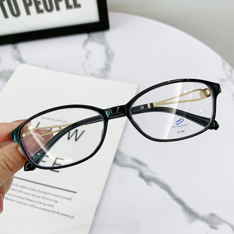 Anti-Blaulicht-Brille für Menschen mittleren und höheren Alters
