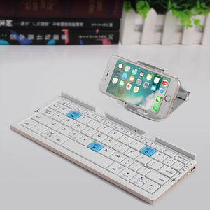 Bluetooth-Klapptastatur für Handy und Tablet