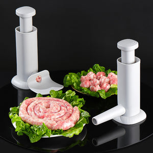 2-in-1-Wurst-/Fleischbällchenhersteller