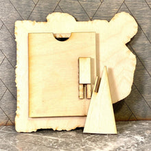 Laden Sie das Bild in den Galerie-Viewer, Spoof Fotorahmen aus Holz