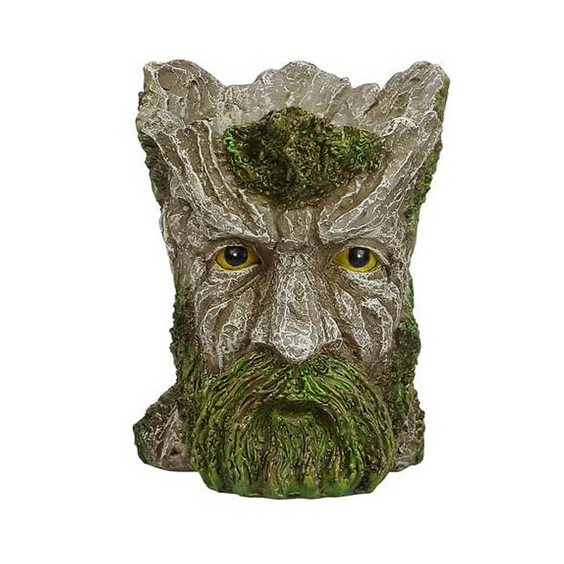 Baumstumpfvase aus Harz