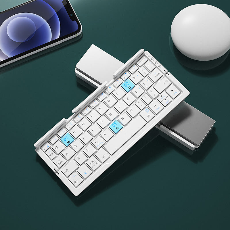Bluetooth-Klapptastatur für Handy und Tablet