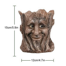 Laden Sie das Bild in den Galerie-Viewer, Baumstumpfvase aus Harz