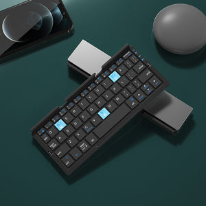 Bluetooth-Klapptastatur für Handy und Tablet