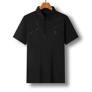 Atmungsaktives T-Shirt mit Streifendruck