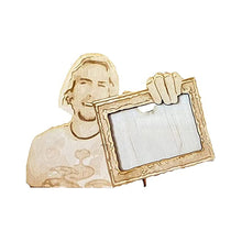Laden Sie das Bild in den Galerie-Viewer, Spoof Fotorahmen aus Holz