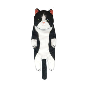 Süßes Katzenhandtuch