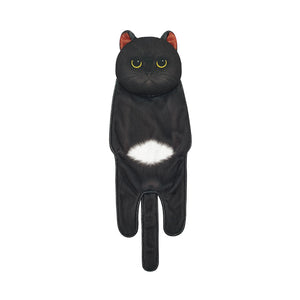 Süßes Katzenhandtuch