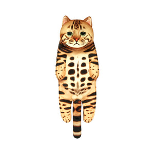 Süßes Katzenhandtuch