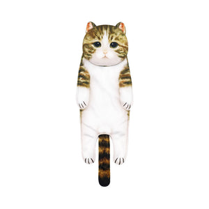 Süßes Katzenhandtuch