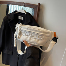 Laden Sie das Bild in den Galerie-Viewer, Mode Stickerei Brief Brust Tasche