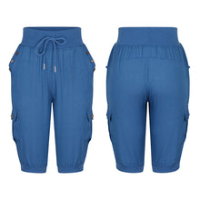 Laden Sie das Bild in den Galerie-Viewer, Damenhose mit Tunnelzug