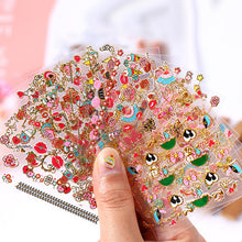 Laden Sie das Bild in den Galerie-Viewer, Wasserfeste Nailart-Sticker