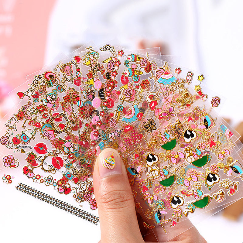 Wasserfeste Nailart-Sticker