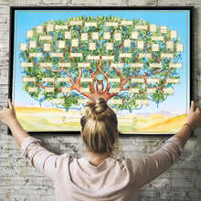 Laden Sie das Bild in den Galerie-Viewer, Stammbaum-Notizbuch