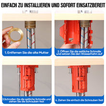 Laden Sie das Bild in den Galerie-Viewer, Wasserhahn-feste Schnellmontage-Kontermutter