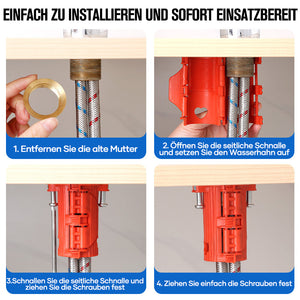 Wasserhahn-feste Schnellmontage-Kontermutter