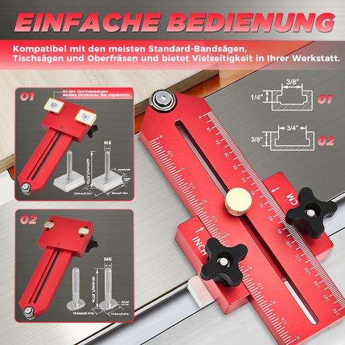Lineal für Holzbearbeitungs-Anreißer und Markierungslinien