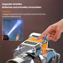 Laden Sie das Bild in den Galerie-Viewer, Am Kopf montierte Sensor-Taschenlampe