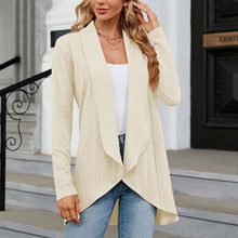 Laden Sie das Bild in den Galerie-Viewer, Langärmlige Strickjacke, Mantel
