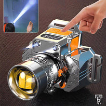 Laden Sie das Bild in den Galerie-Viewer, Am Kopf montierte Sensor-Taschenlampe
