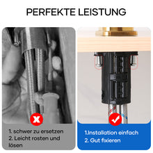 Laden Sie das Bild in den Galerie-Viewer, Wasserhahn-feste Schnellmontage-Kontermutter