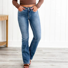 Laden Sie das Bild in den Galerie-Viewer, Stretch-Skinny-Jeans mit hoher Taille