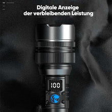 Laden Sie das Bild in den Galerie-Viewer, Wasserdichte wiederaufladbare Digitalanzeige 2-in-1-Taschenlampe