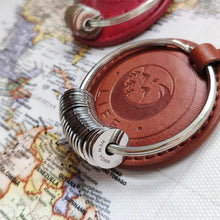 Laden Sie das Bild in den Galerie-Viewer, Schlüsselanhänger mit Geschichte der Reisenden