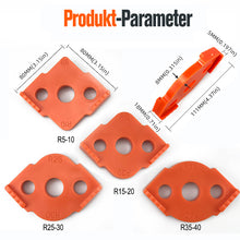 Laden Sie das Bild in den Galerie-Viewer, Radius Jig Router Schablonen